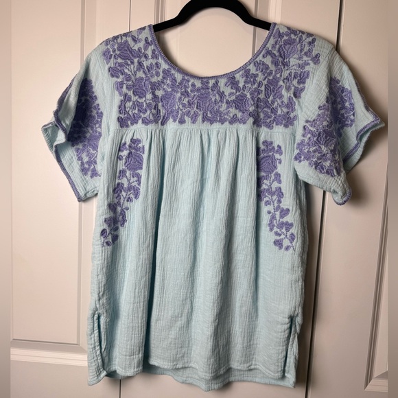 J.Marie embroidered top - Picture 4 of 4